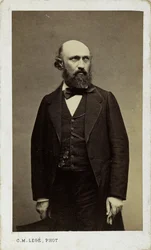 Portrait du pianiste et compositeur Louis Lacombe 1818-1884