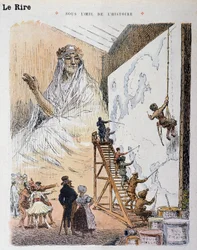 Europe. Dessin de Georges Meunier (1869-1942). Dans Le Rire Rouge