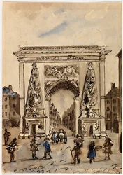 Entrée du faubourg Saint-Martin