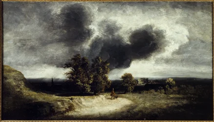 Paysage des environs de Paris, vers 1830