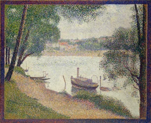 Temps gris, Grande Jatte, vers 1886-88