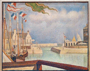 Port-en-Bessin, un dimanche (oil on canvas)