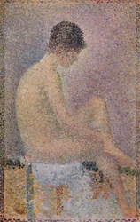 Étude pour les modèles, 1886, 1923