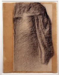 Étude de jupe pour un dimanche à la Grande Jatte