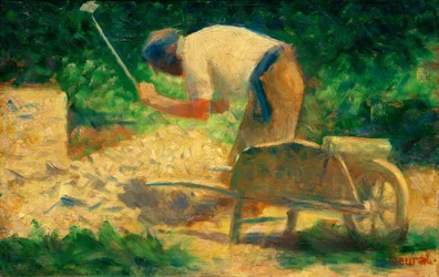 Casseur de pierres à la brouette, Le Raincy