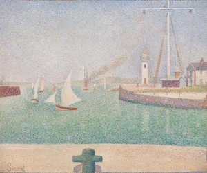 Entrance of The Port of Honfleur (Entrée du port d