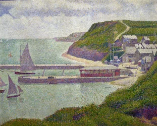Port de Port-en-Bessin à marée haute, 1888