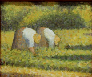 Paysannes au travail