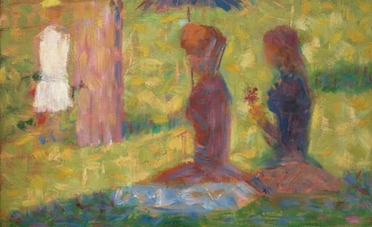 Étude de figures pour "La Grande Jatte"