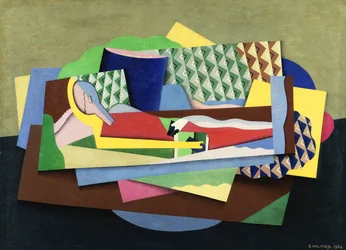 Femme couchée, 1924