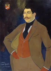 Portrait du romancier Paul Adam 1862-1920, vers 1900