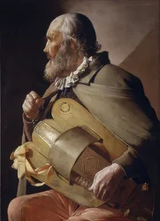 Joueur de vielle aveugle. 1620-30