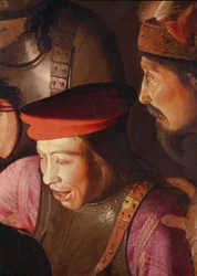 Le reniement de Saint Pierre (détail)