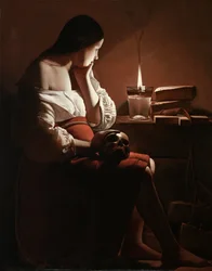 La Madeleine à la flamme fumante