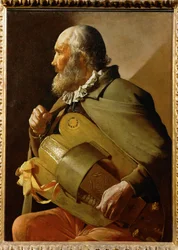 Joueur (peinture sur toile)