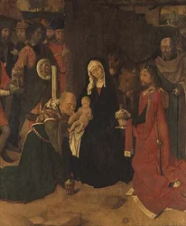 Adoration des mages, c.1490