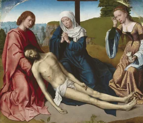 Lamentation sur le corps du Christ, vers 1500