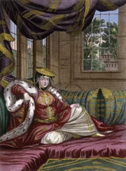 Dame juive à la cour du sultan ottoman