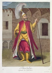 Tchorbadji, capitaine des janissaires, 18e siècle