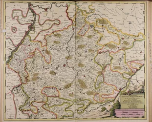 Chorographia ducatus Wurtenburgici quem ab una alteraque parte includunt quique ei includuntur marchionatus praepositura Badensis Elwangensis comitatus Hohenzolern Rechberg et affine almae civitatis Ulmae territorium