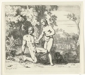 Adam et Ève au paradis