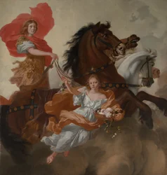 Apollon et Aurore, 1671