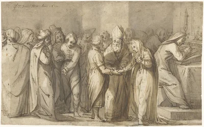 La bénédiction nuptiale de la Vierge Marie