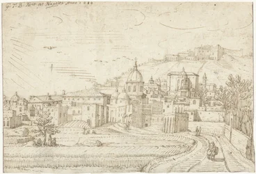 Vue de Naples et Vomero
