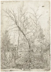 Jardin de la Villa Madama, près de Rome