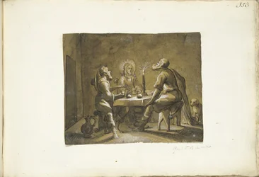 Repas à Emmaüs
