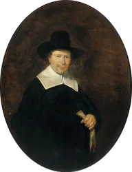 Gerard Abrahamsz van der Schalcke (1609-67). Marchand de tissus de Haarlem