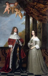 Portrait de Friedrich Wilhelm, prince-électeur de Brandebourg, et de son épouse Louise Henriette, comtesse d