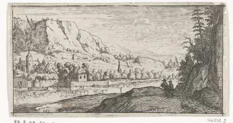 Rivière dans un paysage montagneux