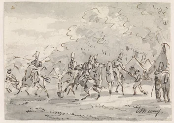 Cavalerie près d