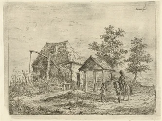 Cavalier près d