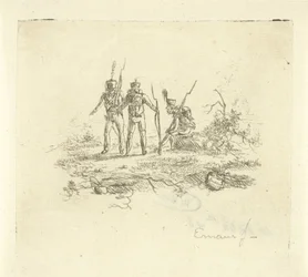 Trois fantassins