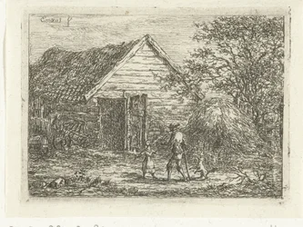 Chasseur près d