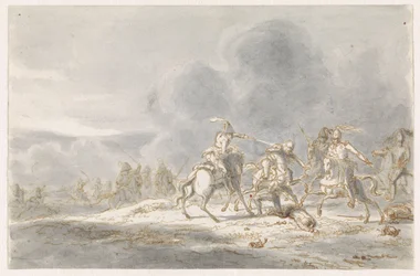 Combat de cavaliers