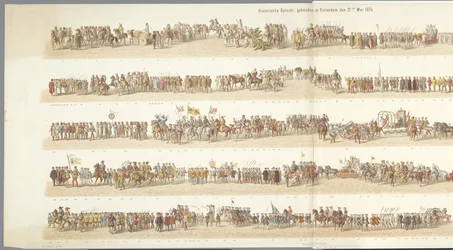 Cortège historique à Rotterdam