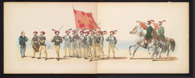 Mascarade des étudiants de Leyde, 1855 (pl. 12)