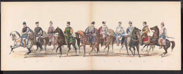 Mascarade des étudiants de Leyde, 1870 (plaque 10)