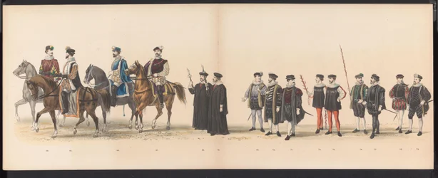 Mascarade des étudiants de Leyde, 1870 (plaque 6)