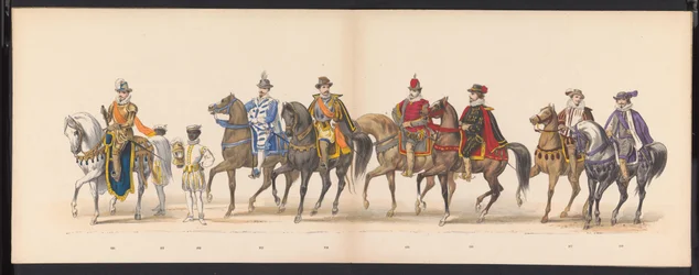 Mascarade des étudiants de Leyde, 1875 (plaque 10)