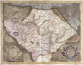 Ancône et Spolète, Italie (gravure)