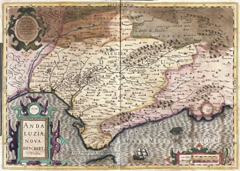 Andalousie, Espagne (gravure)