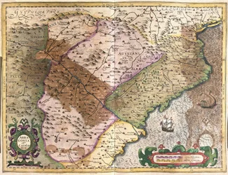 Aragon et Catalogne, Espagne (gravure)