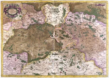 Allemagne, Tchécoslovaquie et Pologne (gravure)