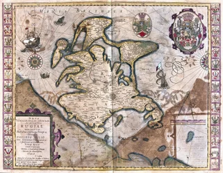 Île de Rügen, Allemagne (gravure)