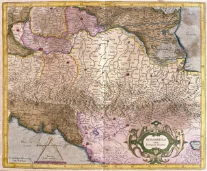 Romagne avec Parme, Italie (gravure)