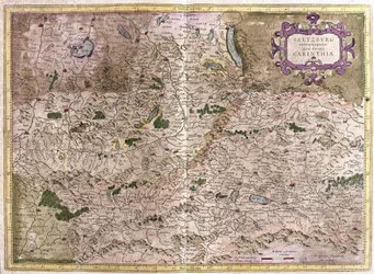 Salzbourg et Carinthie, Autriche (gravure)